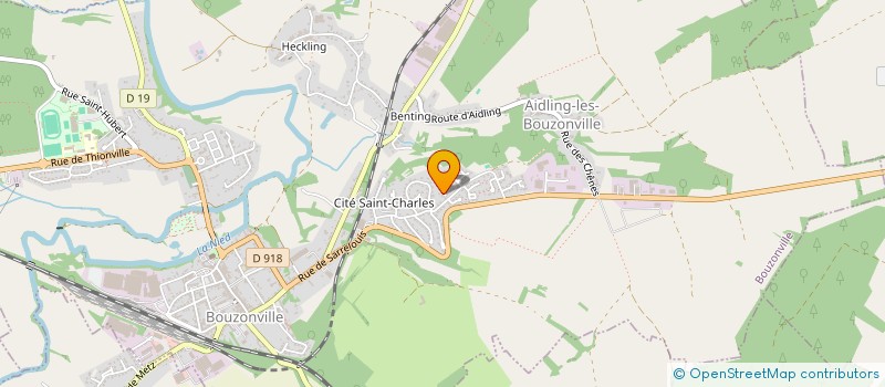 localisation de l'entreprise MONSIEUR HERVE GLAD  EBERSVILLER