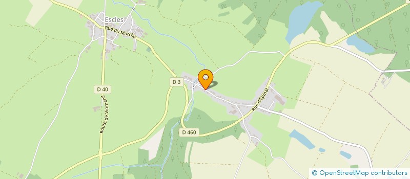 localisation de l'entreprise MONSIEUR HERVE GLAZA  ESCLES