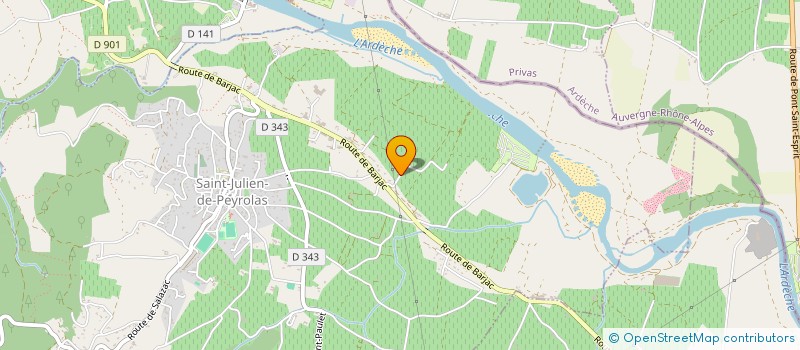 localisation de l'entreprise MONSIEUR HERVE GOASDOUE  ISSIRAC