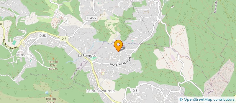 localisation de l'entreprise MONSIEUR HERVE GOMEZ  SAINT-SAVOURNIN