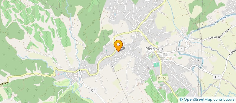 localisation de l'entreprise MONSIEUR HERVE GONDRAN à PIERREVERT