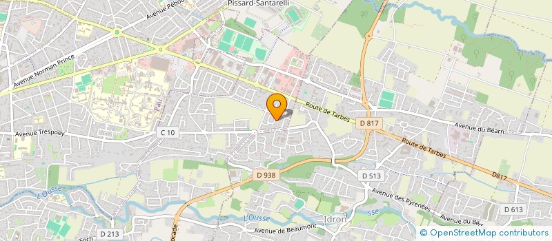 localisation de l'entreprise MONSIEUR HERVE GOSSE à BIZANOS