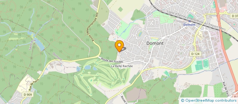 localisation de l'entreprise MONSIEUR HERVE GOUELIBO  DOMONT