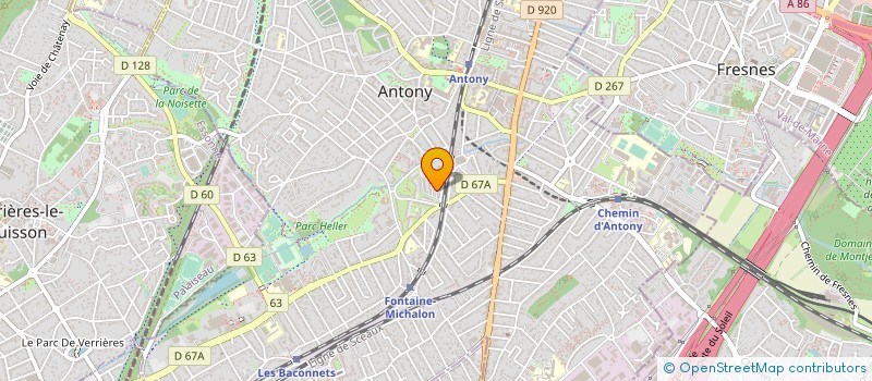 localisation de l'entreprise MONSIEUR HERVE GOUILLOU à ANTONY