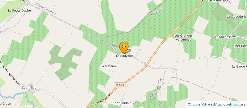 localisation de l'entreprise MONSIEUR HERVE GOURDET  NEUILLAC