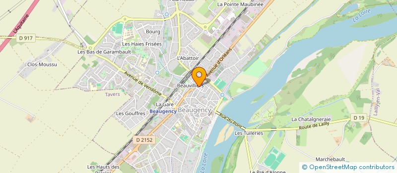 localisation de l'entreprise MONSIEUR HERVE GOUZERH à BEAUGENCY