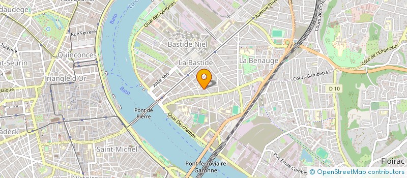 localisation de l'entreprise MONSIEUR HERVE GRAIGNON  BORDEAUX