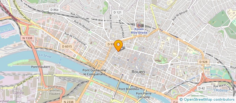 localisation de l'entreprise MONSIEUR HERVE GRELIER  ROUEN