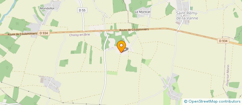 localisation de l'entreprise MONSIEUR HERVE GREMION  CHOISY-EN-BRIE