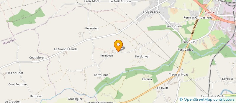 localisation de l'entreprise MONSIEUR HERVE GUENA  GRACES