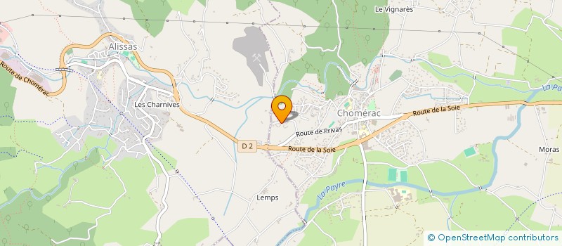localisation de l'entreprise MONSIEUR HERVE GUERFI à CHOMERAC