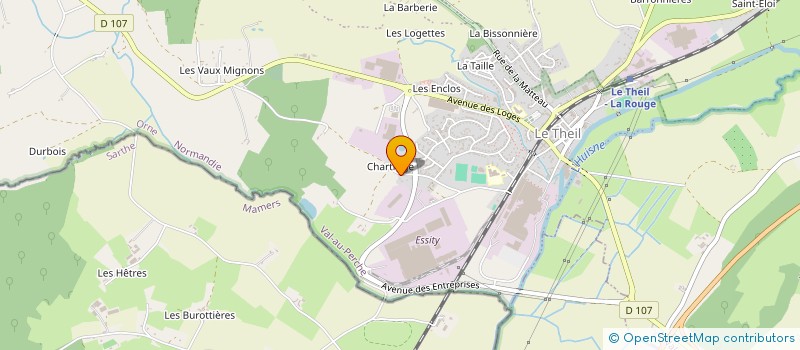 localisation de l'entreprise MONSIEUR HERVE GUERIN à VAL-AU-PERCHE