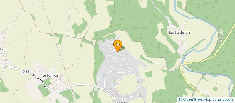 localisation de l'entreprise MONSIEUR HERVE GUERRY  LE VAL-DORE