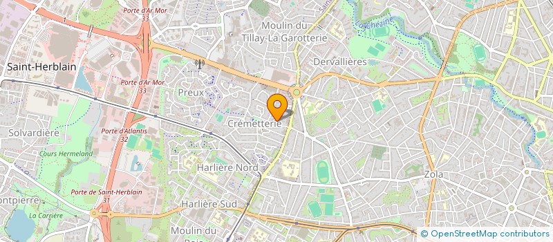 localisation de l'entreprise MONSIEUR HERVE GUEVEL à SAINT-HERBLAIN