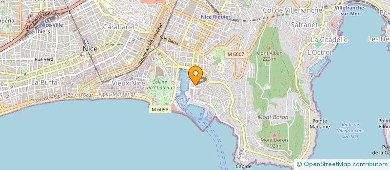 localisation de l'entreprise MONSIEUR HERVE GUGLIELMI à NICE