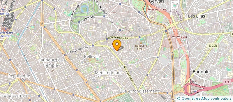 localisation de l'entreprise MONSIEUR HERVE GUILLAUME  PARIS