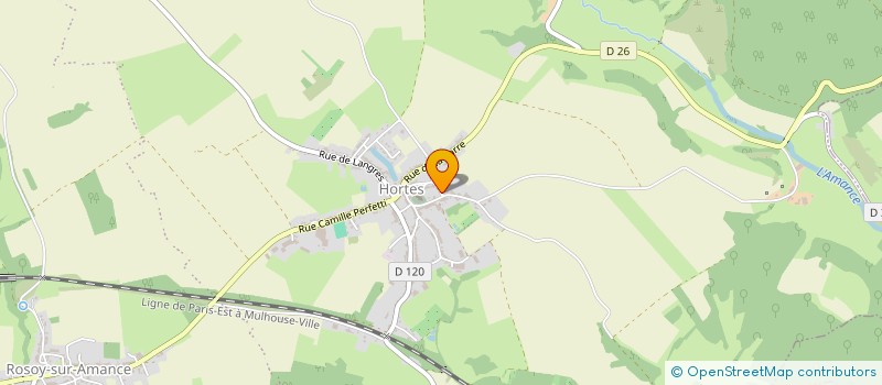 localisation de l'entreprise MONSIEUR HERVE GUILLAUME à HAUTE-AMANCE