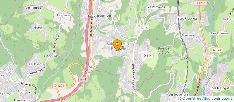 localisation de l'entreprise MONSIEUR HERVE GUILLAUME  FILLIERE