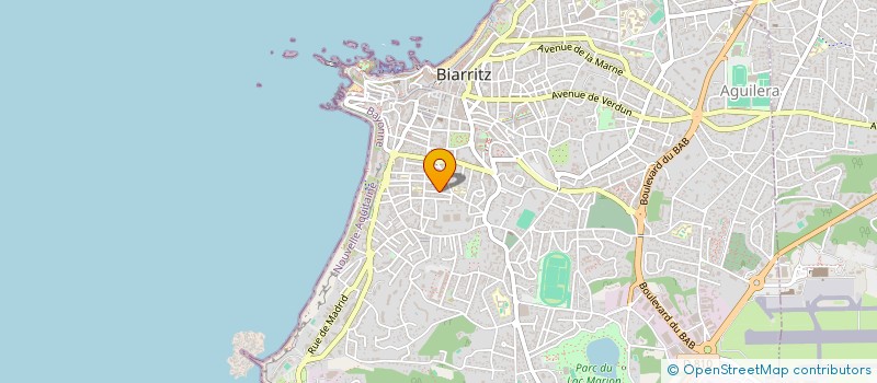 localisation de l'entreprise MONSIEUR HERVE GUILLEVIC-DAUBAIGNA à BIARRITZ
