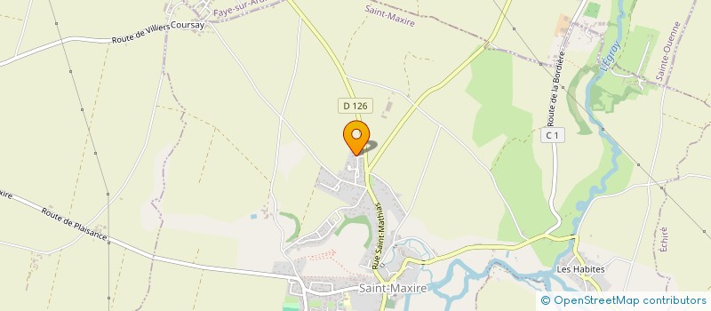 localisation de l'entreprise MONSIEUR HERVE GUILLON DE PRINCE  SAINT-MAXIRE