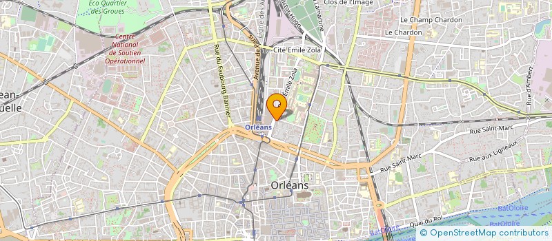 localisation de l'entreprise MONSIEUR HERVE GUILLOT à ORLEANS