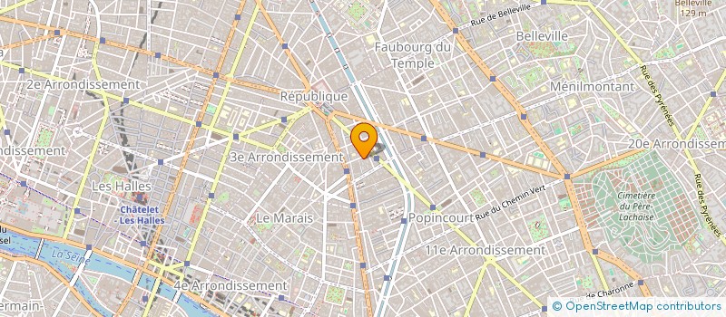 localisation de l'entreprise MONSIEUR HERVE GUILLOT  PARIS