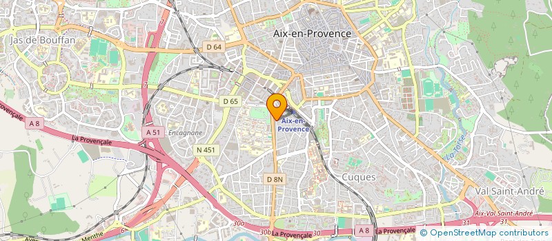 localisation de l'entreprise MONSIEUR HERVE GUINARD à AIX-EN-PROVENCE