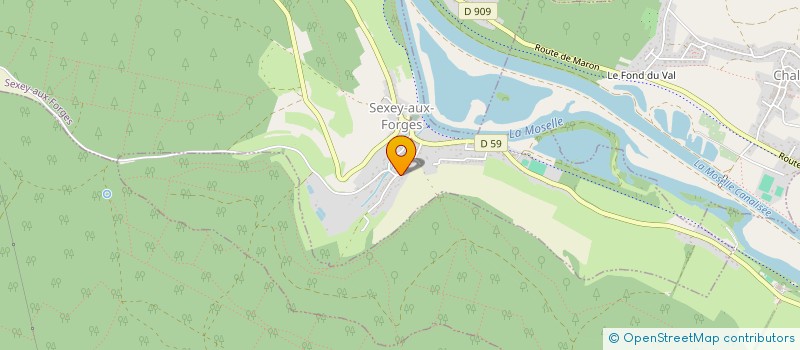 localisation de l'entreprise MONSIEUR HERVE GUY  SEXEY-AUX-FORGES