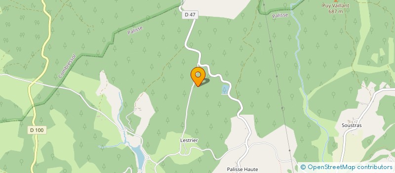 localisation de l'entreprise MONSIEUR HERVE GUYOT  PALISSE