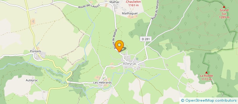 localisation de l'entreprise MONSIEUR HERVE HABOUZIT  PRESAILLES