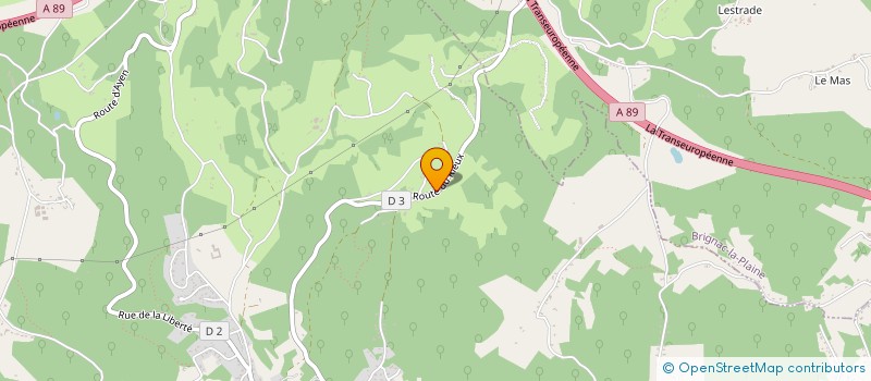 localisation de l'entreprise MONSIEUR HERVE HAENSLER  CUBLAC