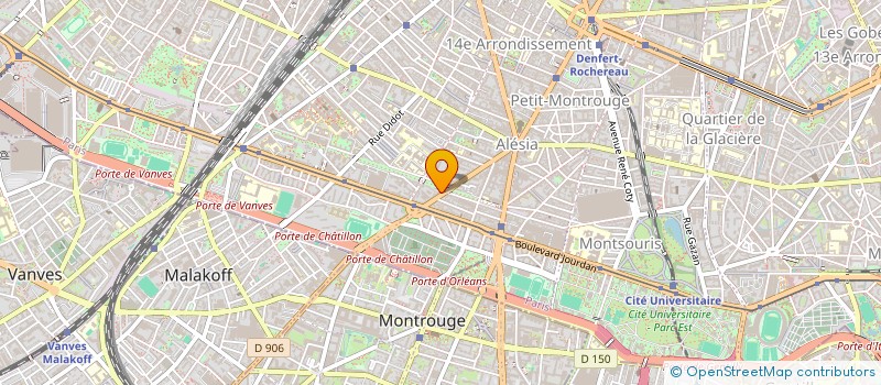 localisation de l'entreprise MONSIEUR HERVE HAMON  PARIS