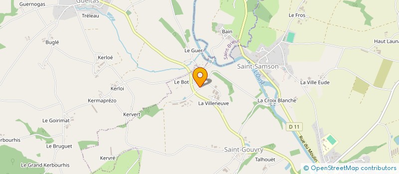 localisation de l'entreprise MONSIEUR HERVE HARNOIS à ROHAN
