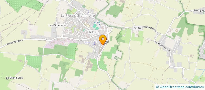 localisation de l'entreprise MONSIEUR HERVE HARREAU  LE PLESSIS-GRAMMOIRE