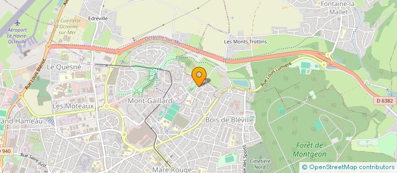 localisation de l'entreprise MONSIEUR HERVE HAUCHECORNE à LE HAVRE