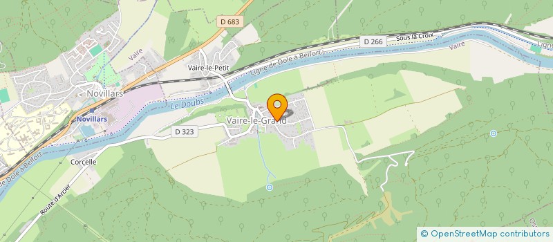 localisation de l'entreprise MONSIEUR HERVE HAULET  VAIRE