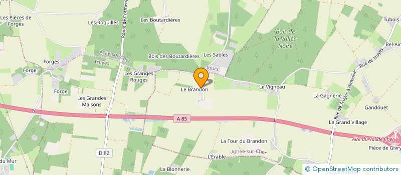localisation de l'entreprise MONSIEUR HERVE HENNEL à ATHEE-SUR-CHER