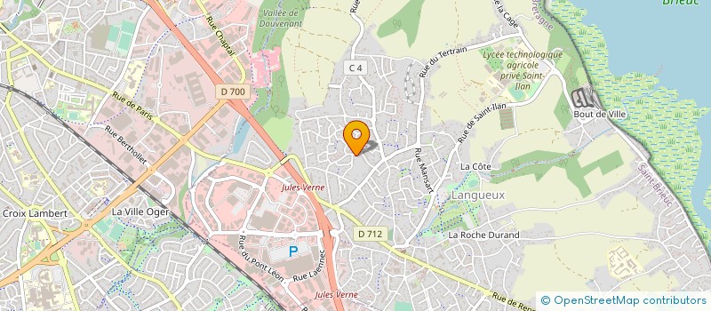 localisation de l'entreprise MONSIEUR HERVE HEROUARD à LANGUEUX