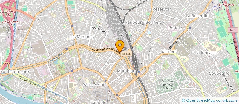 localisation de l'entreprise MONSIEUR HERVE HIRIGOYEN à TOULOUSE