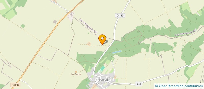 localisation de l'entreprise MONSIEUR HERVE HOUDOIRE à RICHARVILLE
