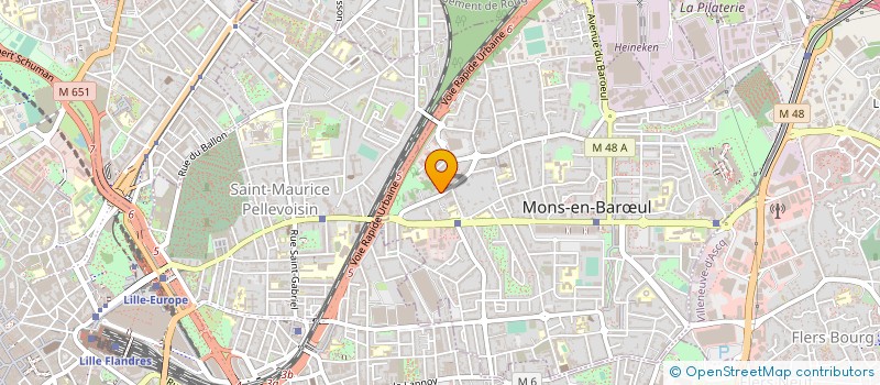 localisation de l'entreprise MONSIEUR HERVE HOUTHAEVE  MONS-EN-BARUL