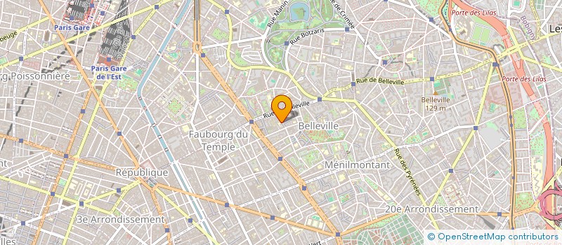 localisation de l'entreprise MONSIEUR HERVE HUGONIN  PARIS