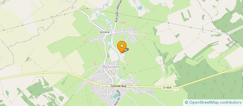 localisation de l'entreprise MONSIEUR HERVE HUMBERT  BOUCLANS