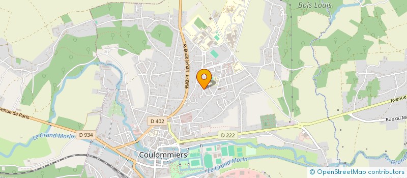 localisation de l'entreprise MONSIEUR HERVE JACQUOT à COULOMMIERS