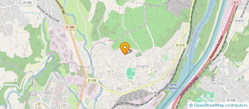 localisation de l'entreprise MONSIEUR HERVE JAUNET  GRIGNY