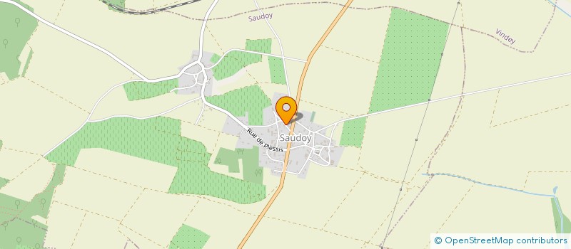 localisation de l'entreprise MONSIEUR HERVE JOLLARD  SAUDOY