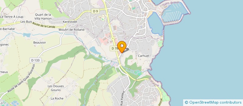 localisation de l'entreprise MONSIEUR HERVE JOSSERAN à BINIC-ETABLES-SUR-MER