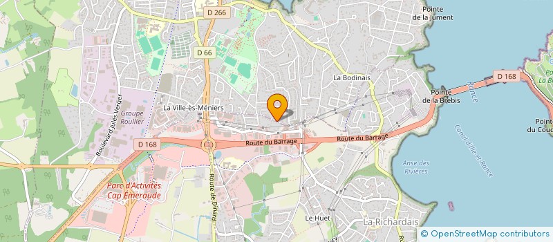 localisation de l'entreprise MONSIEUR HERVE JOUET  DINARD