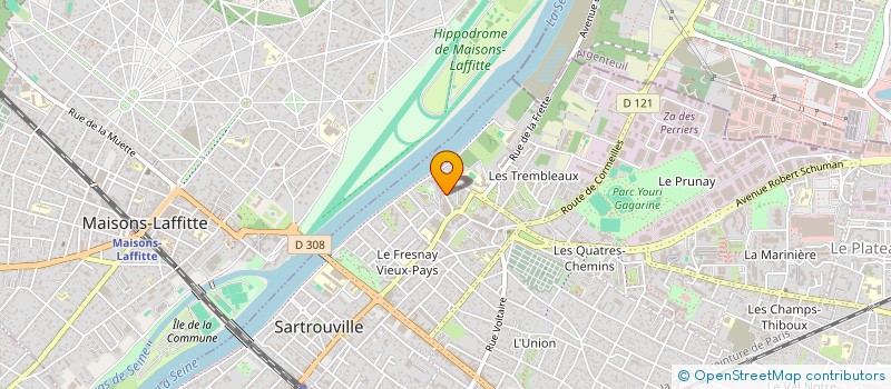 localisation de l'entreprise MONSIEUR HERVE KANIKI à SARTROUVILLE