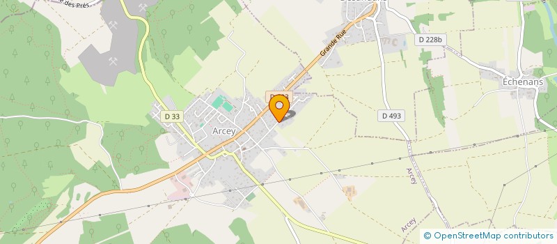 localisation de l'entreprise MONSIEUR HERVE KEMPF  ARCEY